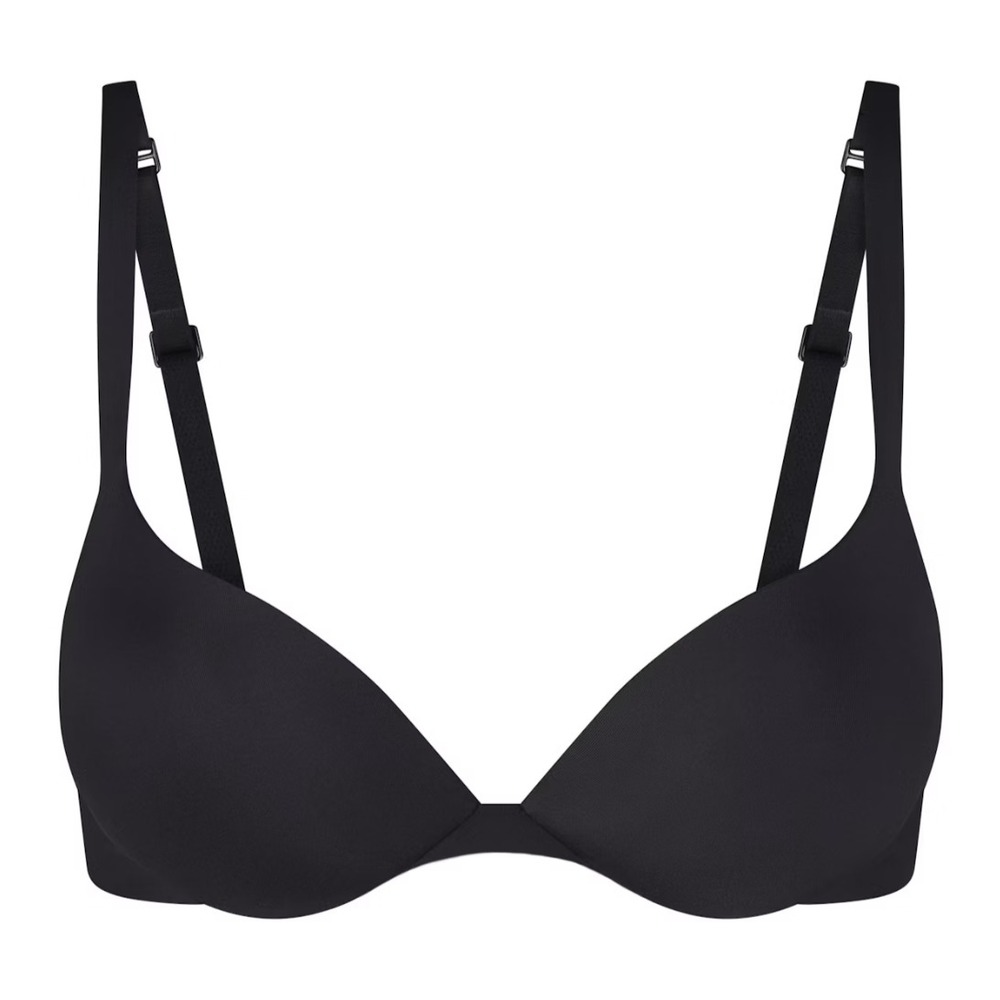 Skims Ultimate Push Up Plunge Bra BA-PLG-9214‎ Onyx, 32D